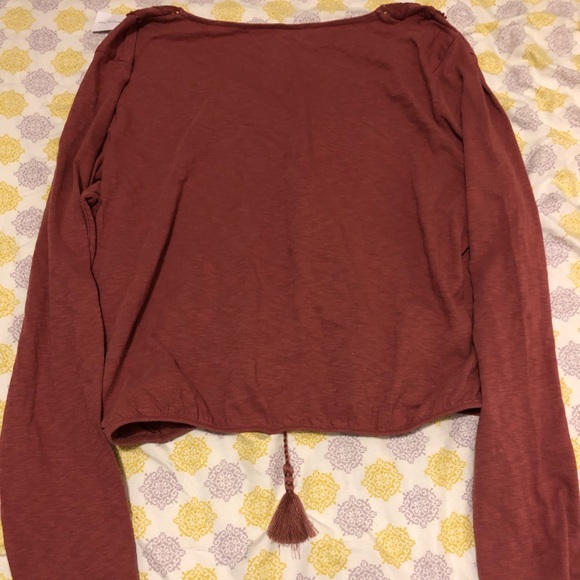 NWT Boho Semi Crop Top A25 - Picture 3 of 3